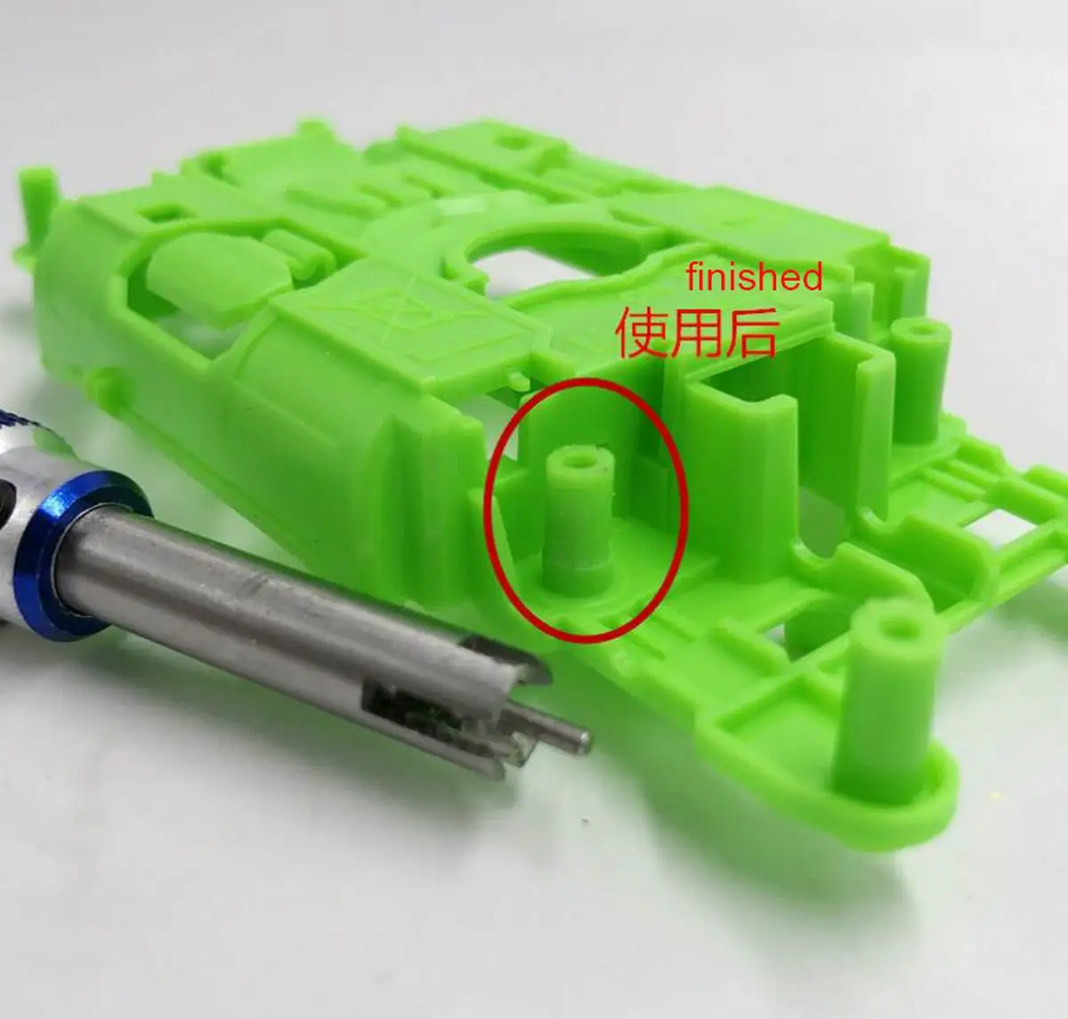 Самодельные фрезерные колонки для tamiya mini 4wd шасси ms msl подвесная дрель модели