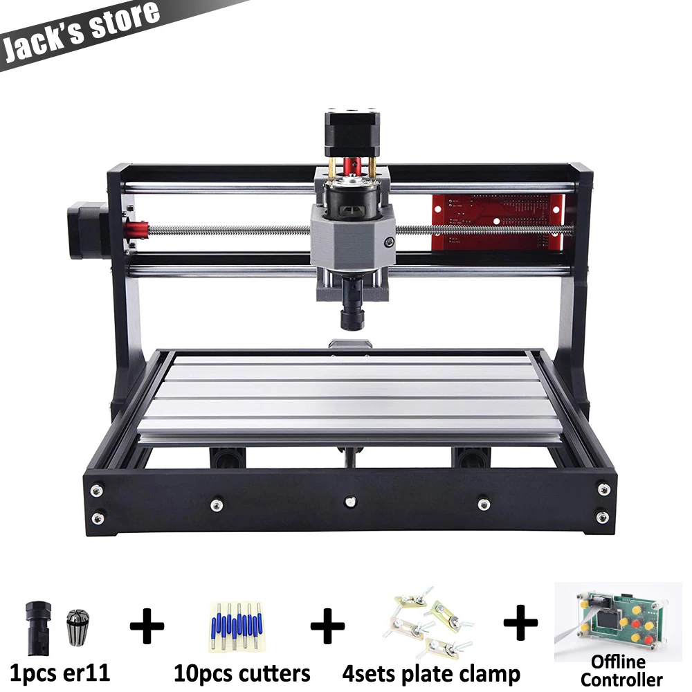 CNC3018 с ER11, diy гравировальный станок с ЧПУ, Pcb фрезерный станок, резьба по дереву, фрезерный станок с ЧПУ, cnc 3018, GRBL, лучшие передовые игрушки