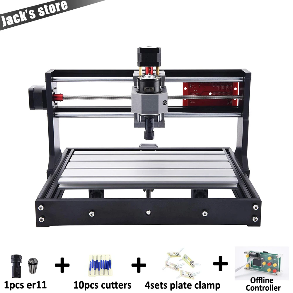 CNC 3018 PRO ER11 laser engraver Pcb Milling Machine cnc router cnc3018 GRBL mini engraver