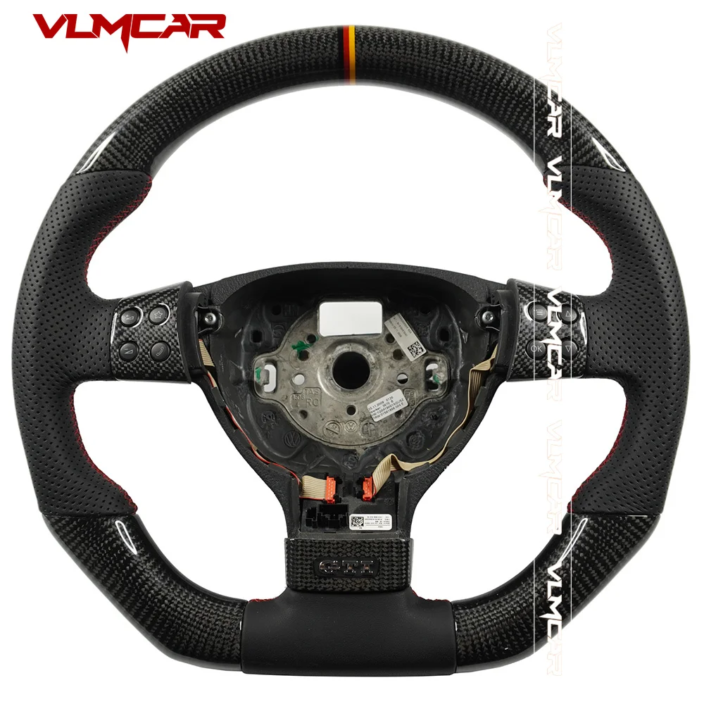 

Рулевое колесо из углеродного волокна под заказ для VW Golf MK5 GTI R