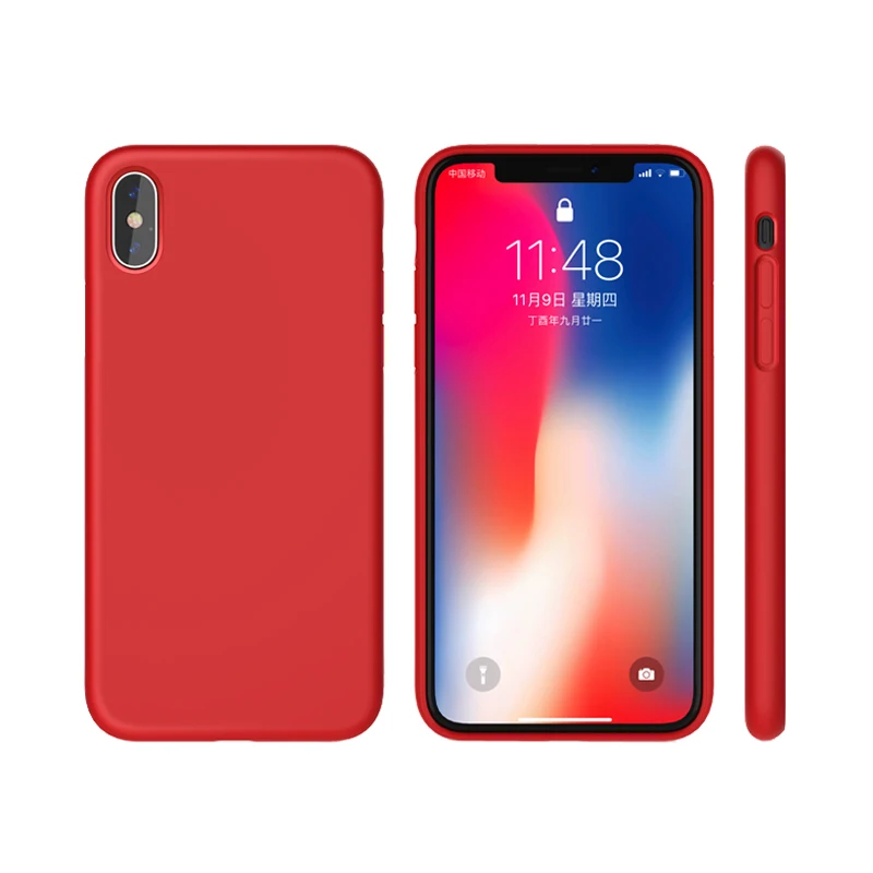 Cena Dla iPhone 11 przypadku Xundd płynnego silikonu etui wstrząsoodporne pokrywa dla iPhone XR przypadku XS Max XS X dla iPhone 7 8 Plus przypadku Funda