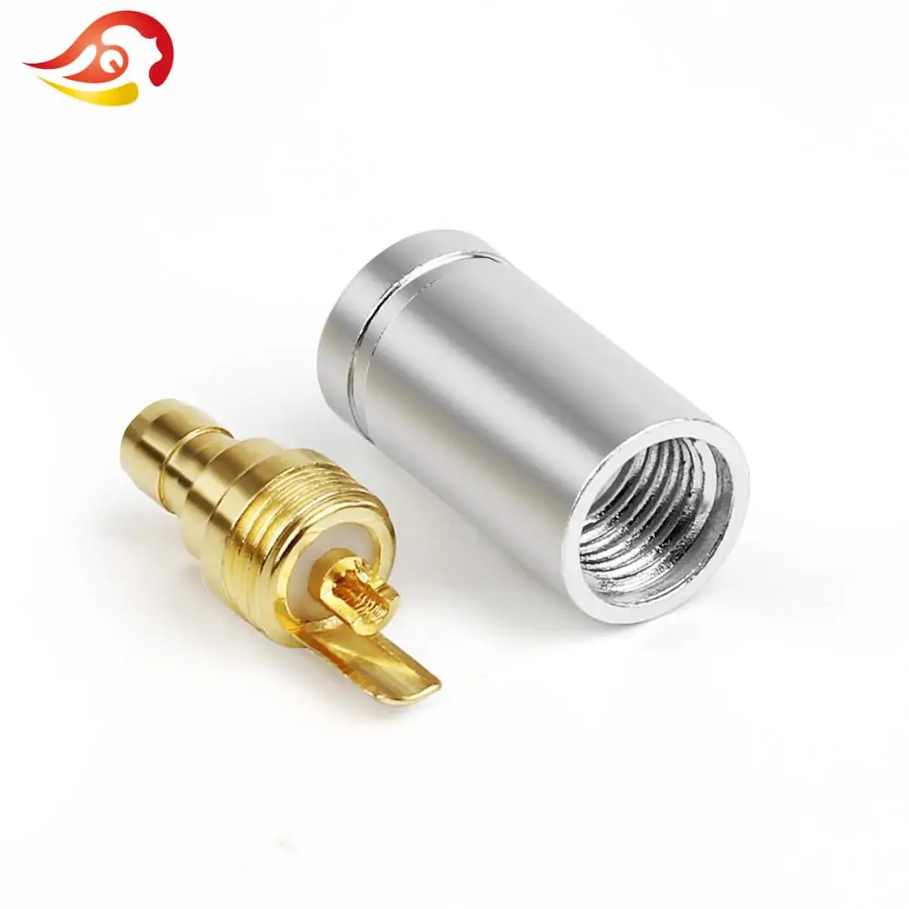 QYFANG наушники Pin Beryllium медь DIY аудио разъем провода Матовая оболочка металлический Адаптер для IE400 IE500 1690TI гарнитура