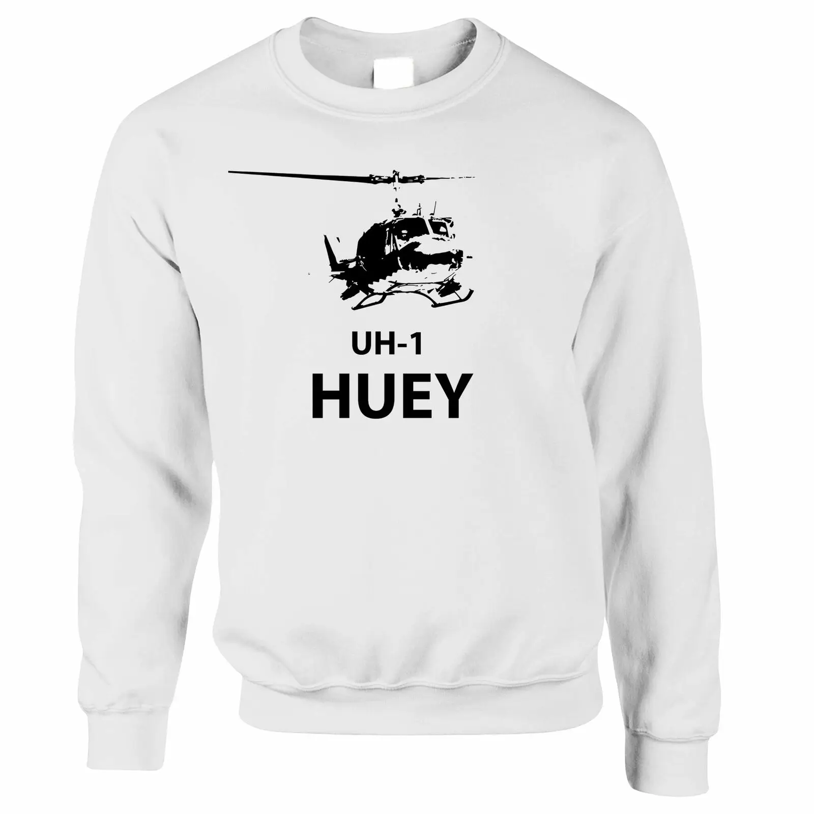 Военная Толстовка Uh-1 Huey вертолет мужская Толстовка