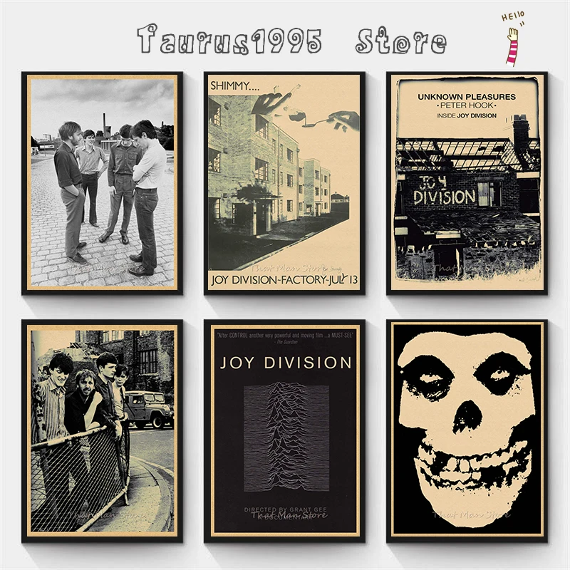 Joy Division Punk Band Poster size 42 x 30 CM new 
