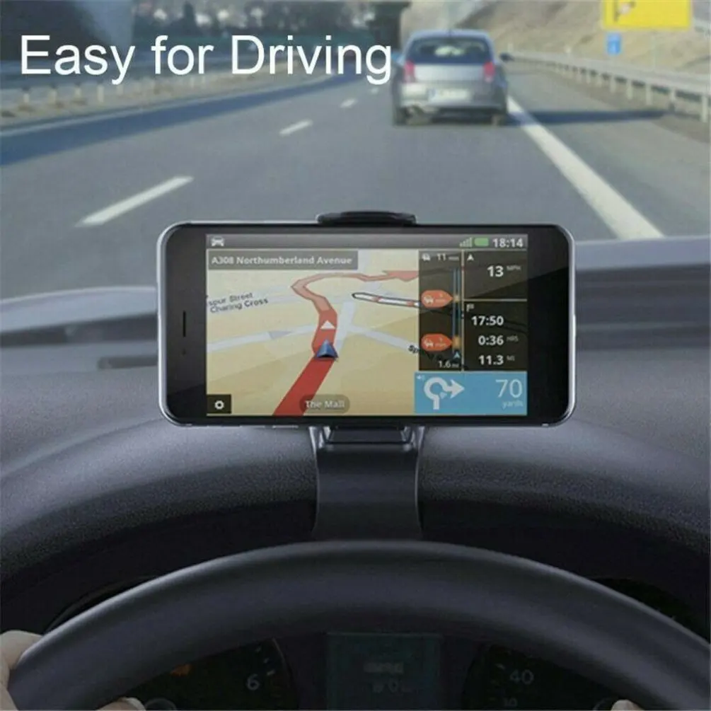 Приборная панель Hud Автомобильный Универсальный Автомобильный держатель для телефона инструментальная панель кронштейн навигационный Кронштейн для мобильного телефона