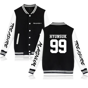 

Treasure 13 Print Baseball Jacket Men/Women Winter Fashion Casual Simplicity Soft Baseball Jacket Coat Hot Sale