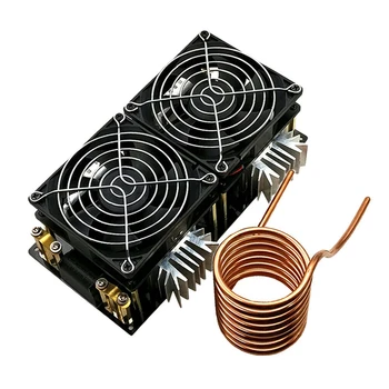 

Module 12-48V DC Flyback Heater With Coil Woodworking 2000W Low Voltage 50A DIY High Power Induction Heating Board PCB ZVS