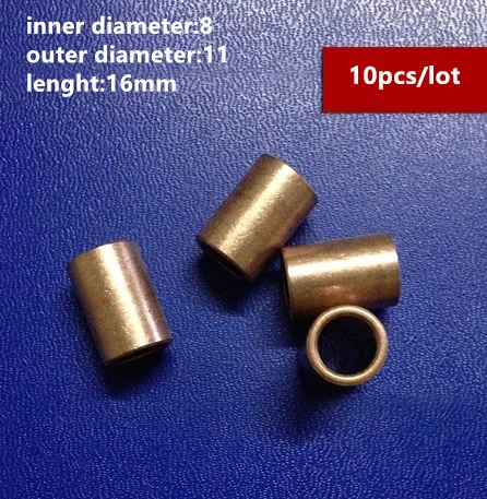 10 шт./лот самосмазывающийся подшипник из порошковой металлургии внутренний