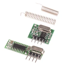 1Pc 433 Mhz Superheterodyne odbiornik RF i moduł nadajnika dla Arduino Uno moduł bezprzewodowy Diy Kit 433 Mhz pilot