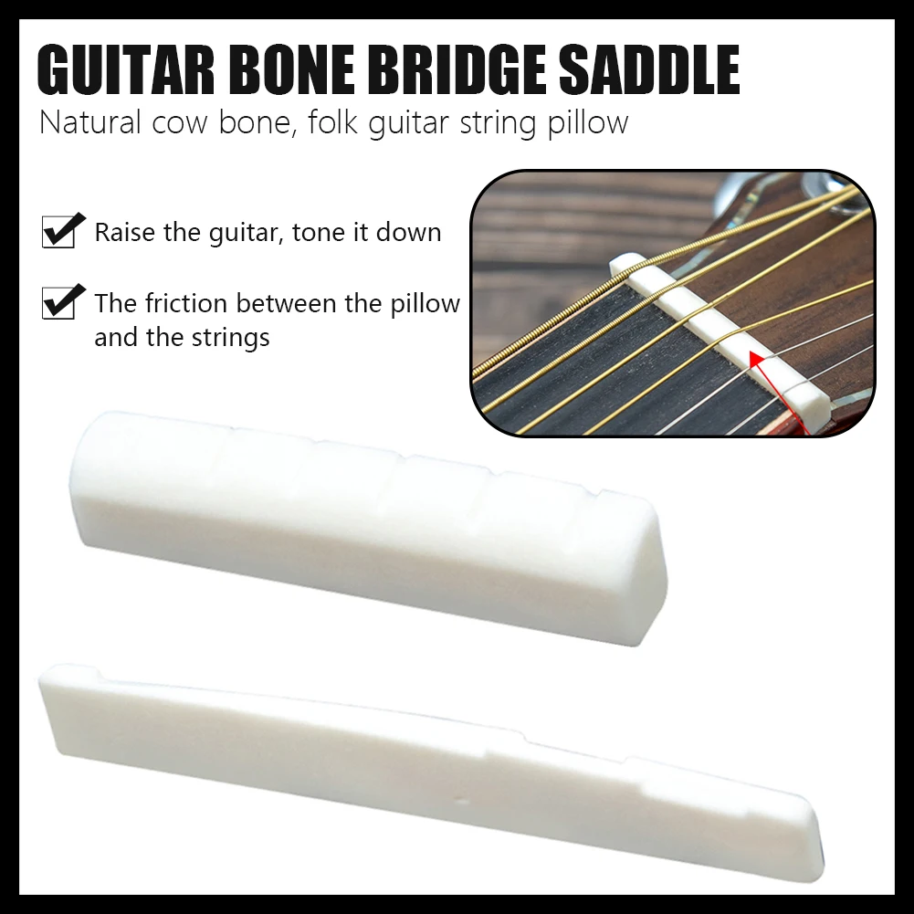 Guitar Kit Faux Bovine Bone Guitars Nut Saddle Parts Replacement Zerone Guitar Saddle White Guitar Kit Faux Bovine Bone Guitars Nut Saddle Parts Replacement Zerone Guitar Saddle White