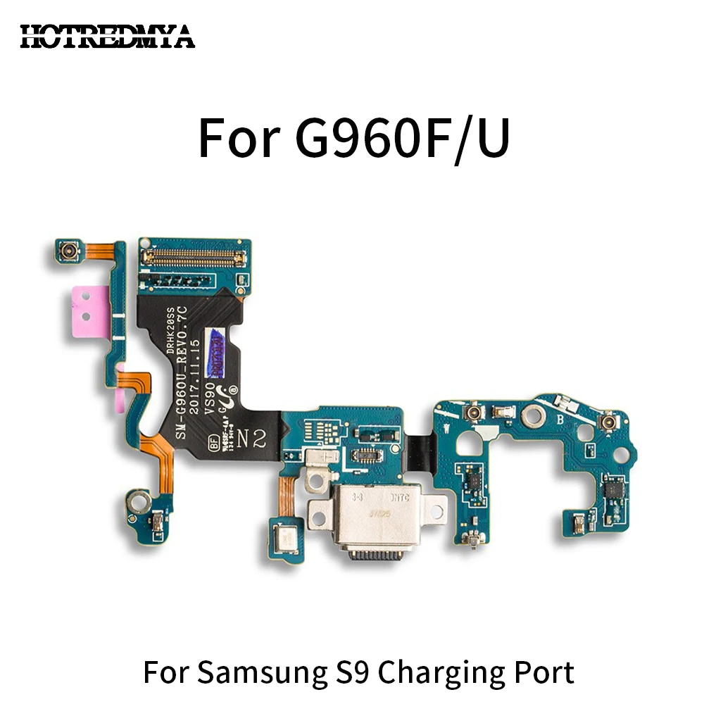 

s9 Charging Port Flex Cable For Samsung Galaxy S9 G960 G960F G960U USB Dock Charger Connector Replacement Parts With Mircophone