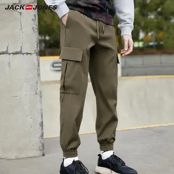 

JackJones Men's Pure Color Cargo Pockets Casual Pants Style| 220114516