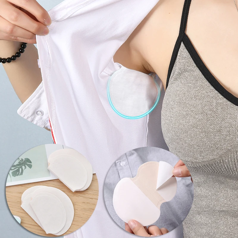 20/30/40Pcs Anti Sweat Underarm Pads Absorbing Liners Underarm Gasket from Sweat Armpit Stickers Armpits Pads for Clothes