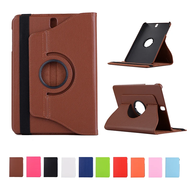 

360 Degree Rotating Case For Samsung Galaxy Tab S3 9.7 SM-T820 T825 9.7 inch PU Leather Stand Tablet Cover