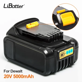 

Replacement For Dewalt 20V 4.0AH 5.0AH Lithium Tool Battery MAX DCB180 DCB181 DCB200 DCB200-2 DCB201 DCB203 For Dewalt Battery
