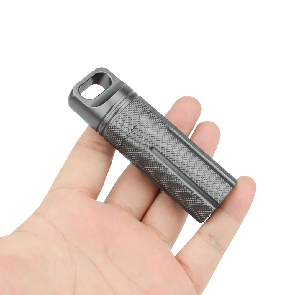 Aluminum Alloy Waterproof Canister U Disk Seal Bottle EDC Outdoor Bottle