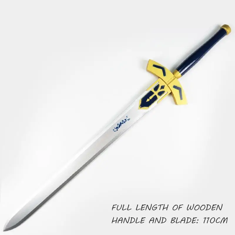 Fate Stay Night деревянный меч оружие альтер Saber Аниме Косплей Excalibur игра дерево
