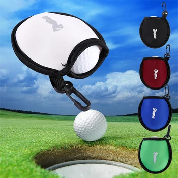

Waterproof Golf Ball Pocket Golf Cover Nylon Golf Ball Bag Durable Gift Club Protect Outdoor Sports