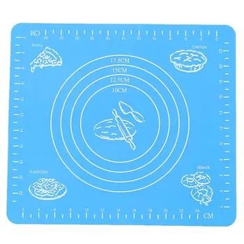 

Nonstick Silicone Scale Baking Mat Oven Rolling Dough Pad Baking Rolling Fondant Pastry Mat Cooking Tools