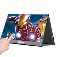 15," портативный сенсорный монитор pc HD экран 1080p ips ЖК-Дисплей HDMI type-C USB для ноутбука телефона xbox переключатель ps4 игровой монитор