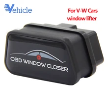 Elevador de janela de baixa potência, fechamento de pausa aberta do windows obd auto janela do carro, efeito mais próximo para vw obd2