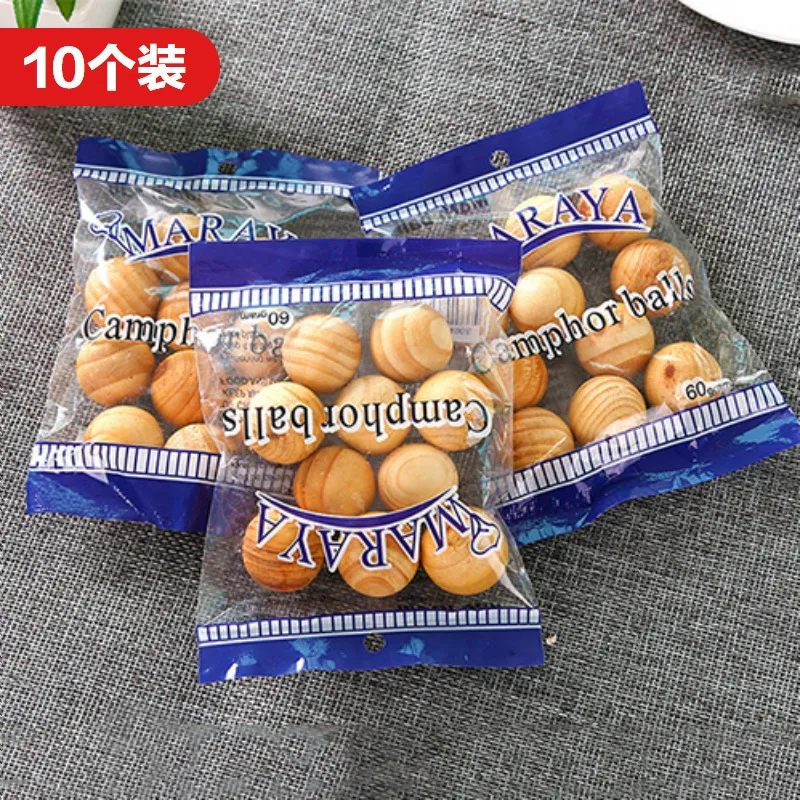 

1Pc Home Camphor Ball Natural Pure Camphor Wood Health Ball Wardrobe Shoe Cabinet Fragrance Deodorant Cockroach