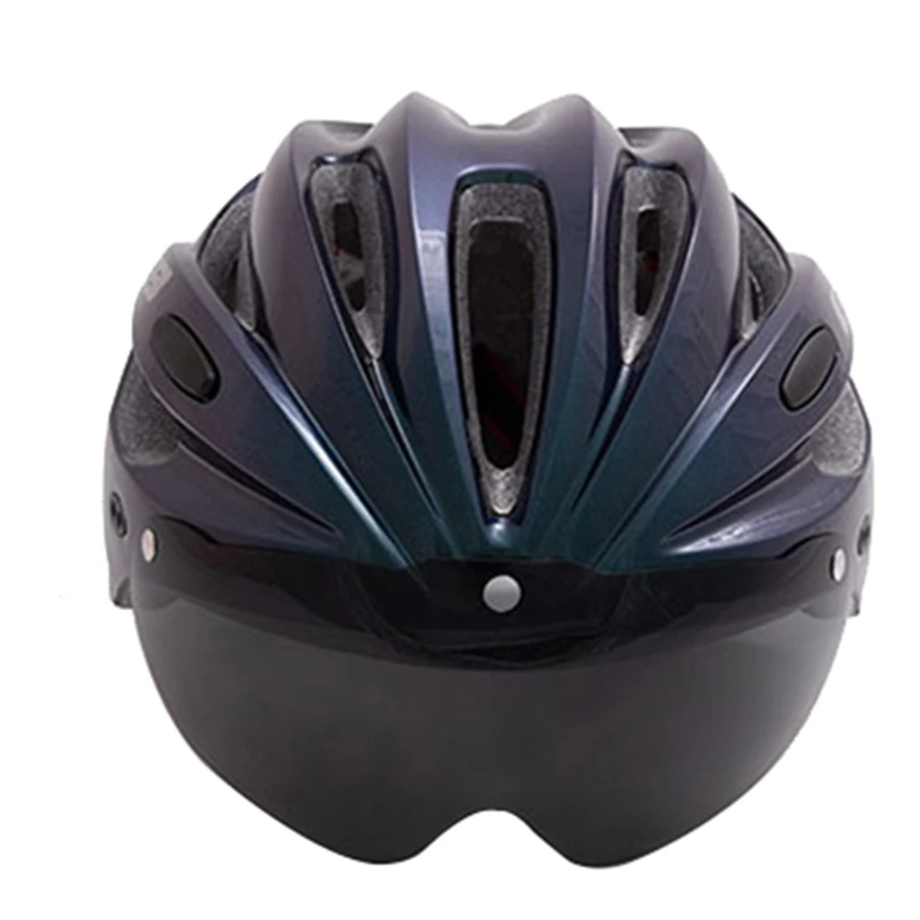 GUB Road Mountain Bike Helmet Cycling Race Safety Helmet UV400 Protection Magnetic Block Goggles 17 Breathable Vents Helmet