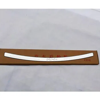 

car styling for Nissan Qashqai J10 2008-2015 stainless steel Protective Pad On The Rear Trunk Trim Lid Threshold rear door sill