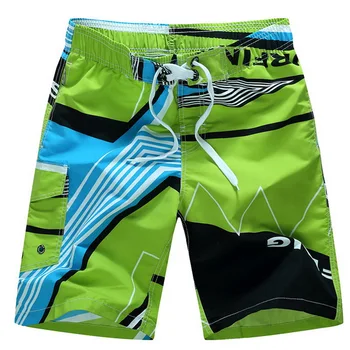 

Men Beach Short Summer Swimming Trunks Male Swimwear Quick Dry Breathable Loose Print Elastic Casual Shorts Plus Size M-6XL