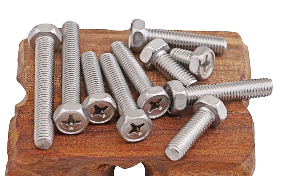 stainless steel external hexagon screw M8