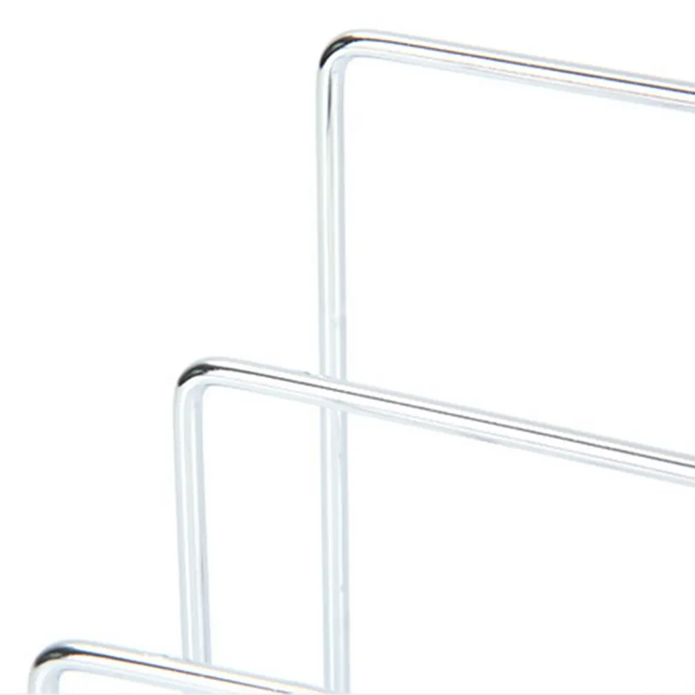 

Multi-layer Kitchen Shelf Pot Lid Rack Organizer Stand For Lids Pan & Cutting Board Holder Storage Stainless Steel Dish Rack