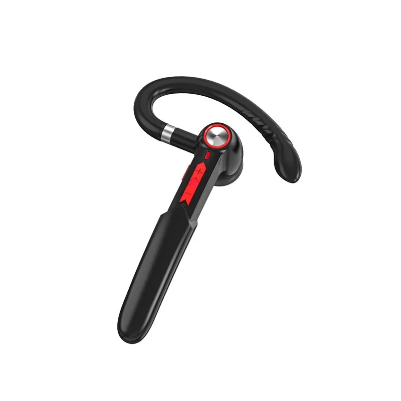 

ME-100 Single Business Ear-hook Bluetooth Headset 5.0 14g 110mAh Button+Touch Control Earphone Noise Reduction Stereo Earpiece