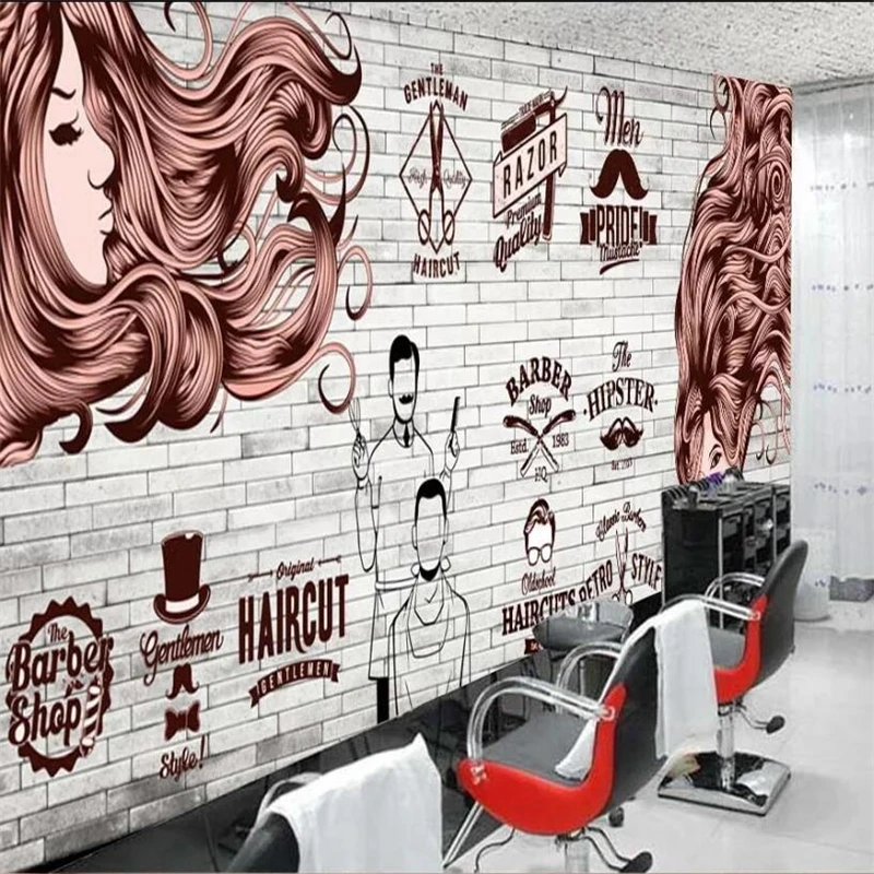 Wellyu индивидуальный Большой Настенный художник с европейскими волосами