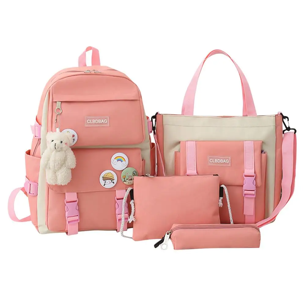 Meeaialie 5pcs Kawaii Backpack Combo Set with Cute Pin and India | Ubuy