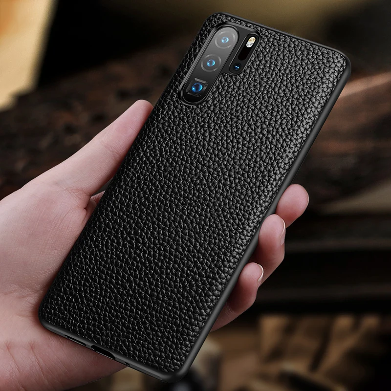Чехол для телефона huawei P20 P30 lite mate 10 20 Pro lite Y9 P samrt чехол с текстурой личи для Honor 8X9X10 20 lite чехол