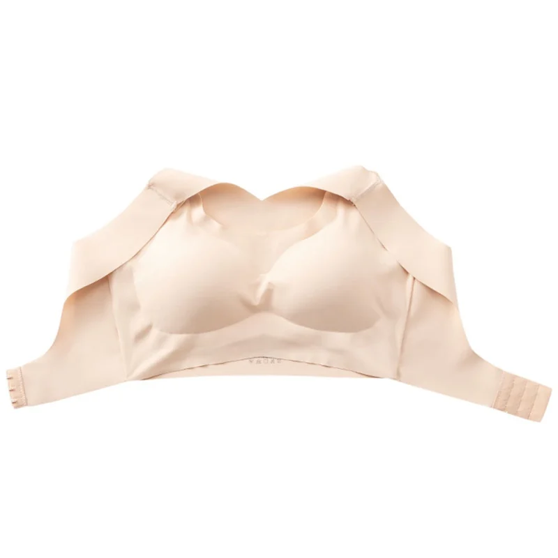 Seamless Front Buckle Support Bra