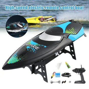 

JJRC S3 RC Boat Powerful Motor High Speed 25Km/h Mini Racing Boat Waterproof Children Toy for Pools Lake NSV775