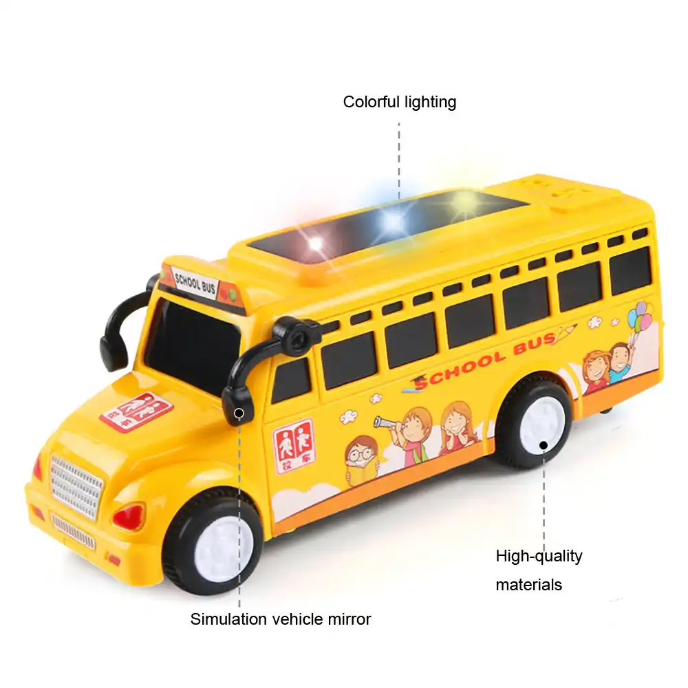 school bus learning toy