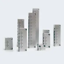 Сливная Пластина smc тип 10 мм пилот СОЛЕНОИДНЫЕ клапаны коллектор 1F/2F/3F/4F/5F основание клапана может быть вместо импорта