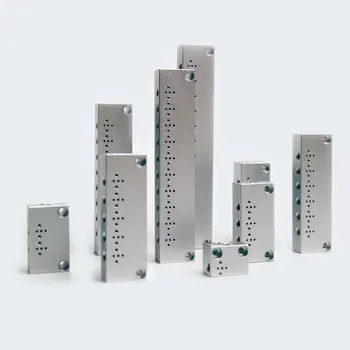 

Confluence plate smc type 10mm pilot solenoid valves manifold 1F/2F/3F/4F/5F valve base can be Instead of import