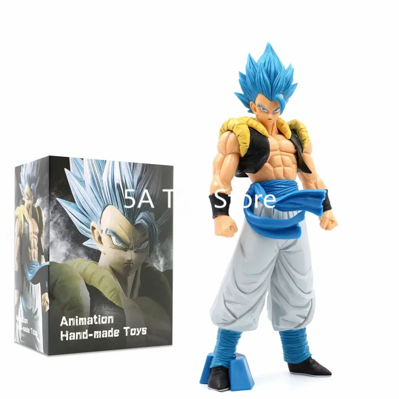 Dragon Ball Z Grandista Супер Saiyan синий Gogeta PVC Фигурки Коллекционная модель анимация