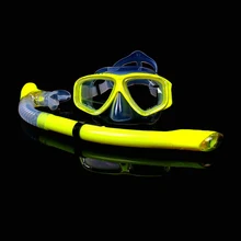 Selfree Diving Swimming Easy Breath Tube Set Scuba Diving Mask and Snorkels Anti-Fog Goggles Glasses