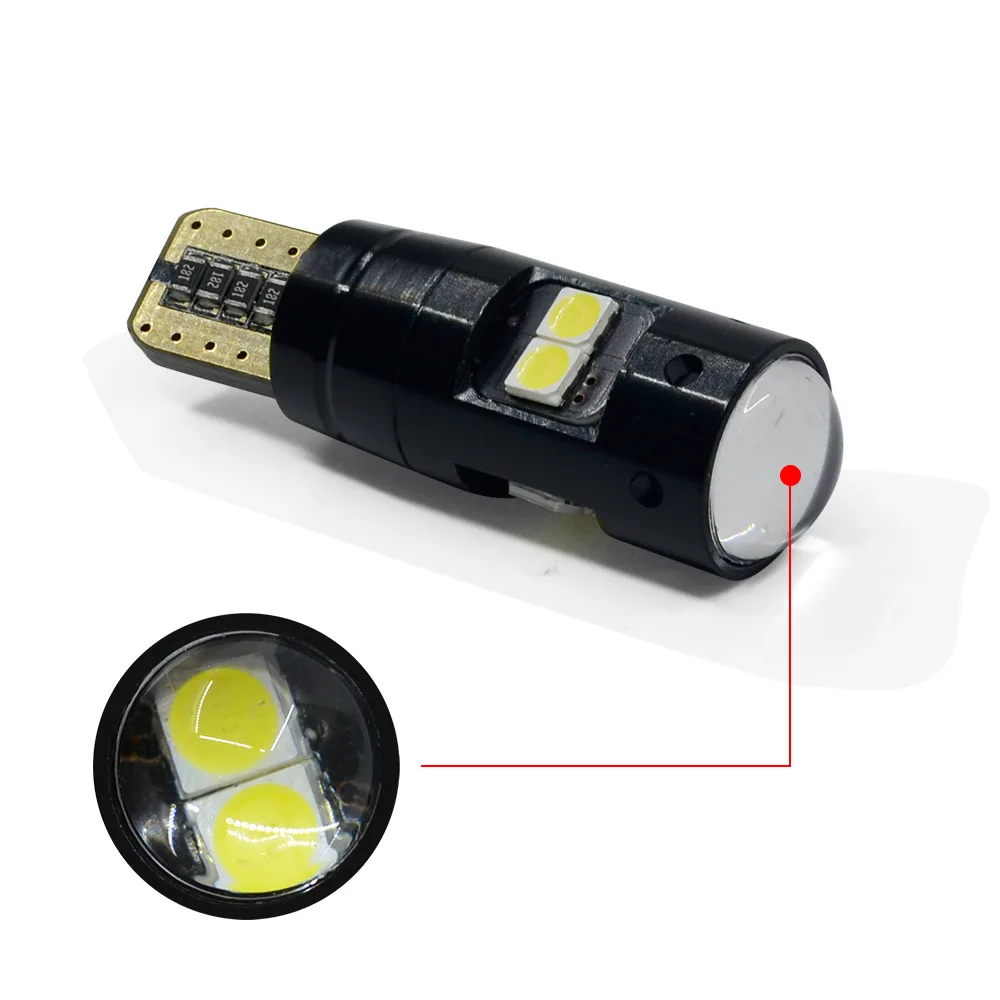 Direct Selling T10-8SMD 3030 W5W Width Lamp License Plate Light Reading Light Door Light Car Tail Light High Brake Lights