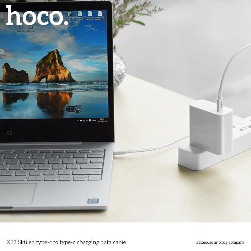 HOCO 3а PD type C к USB C кабель для iPhone X XR XS Max 6 7 8 Быстрая зарядка type C Kable для Xiaomi Mi 9 samsung S9 S10