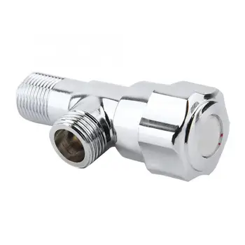 

UK G1/2" Triangle Valve Faucet Switch Basin Faucet Spray Gun Angle Valve