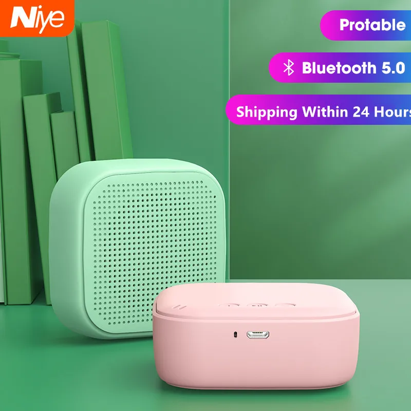 Mini altavoz Portátil con Bluetooth, columna de Subwoofer IPX5, altavoces deportivos impermeables, reproductor de música para exteriores