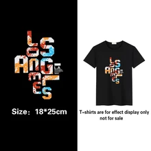

Graffiti letters men's clothing printing accessories iron DIY heat transfer patch T-shirt sticker decorative printing sticker