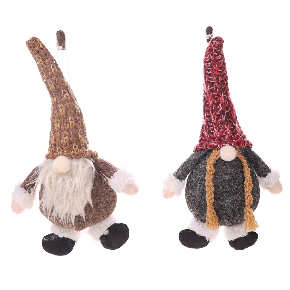 

New Year Christmas Decorations Home Plush Doll Christmas Ornaments Merry Christmas Favor Party Decorations For Home Santa Claus