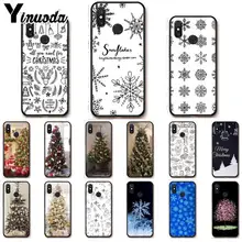 Yinuoda Christmas tree snowflake case luxury for xiaomi mi 5 6 6x 8 se lite mix 2 2s 3 mobile phone accessories