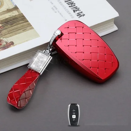 Автомобильный Умный брелок-чехол для Ford Lincoln MKC MKX MKZ Escape Explorer Flex Таурус Fusion Key Holder защитная сумка - Название цвета: Серебристый